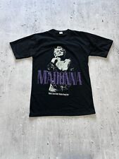 Camiseta preta ponto único vintage MADONNA WHO'S THAT GIRL WORLD TOUR 1987 TAMANHO M comprar usado  Enviando para Brazil