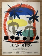 Joan miro affiche d'occasion  Paris VIII