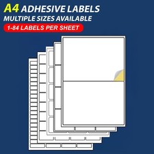Address sheets white for sale  PRESTON