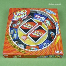 UNO Spin - Komplett 1A Top!  Das spannende Kartenspiel von Mattel ©2005 ab 7 J. comprar usado  Enviando para Brazil