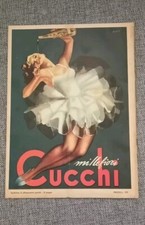 Boccasile pubblicità cucchi usato  Cuglieri
