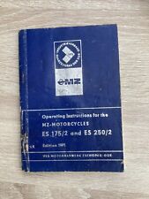 Operating instructions manual for sale  EXETER