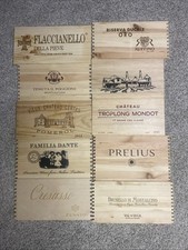 Lot wooden wine for sale  Flemington