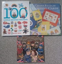 Knitting sewing books for sale  BURY