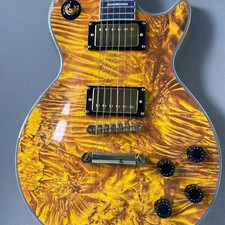 Novo LP Guitarra Elétrica Corpo Sólido 6 Cordas Peças Douradas HH Captadores Ponte Fixa comprar usado  Enviando para Brazil