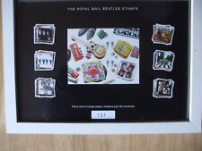 Usado, OLD FRAMED STAMP COLLECTION OF THE BEATLES ISSUED BY THE ROYAL MAIL,LTD EDITION comprar usado  Enviando para Brazil