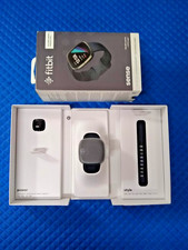 Smartwatch Fitbit Sense saúde e fitness grafite alumínio/caixa preta aberta comprar usado  Enviando para Brazil