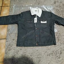 Wrangler jeansjacke sherpa gebraucht kaufen  Sonsbeck