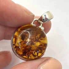 Amber small round for sale  NOTTINGHAM