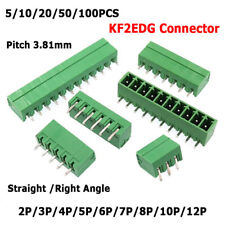 Bloco de terminais macho KF2EDG 3,81mm passo PCB parafuso conector 2/3/4/5/6/7/8/10/12P comprar usado  Enviando para Brazil