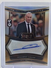 2024-25 Panini Select La Liga Real Madrid Zinedine Zidane Coach Case Hit Auto comprar usado  Enviando para Brazil