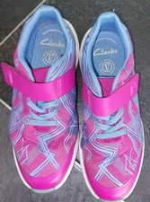 girls clarks trainers for sale  GLASGOW