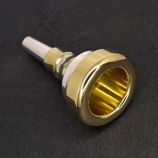 "Exclusivo" Denis Wick 3LB protótipo moldura pesada tuba mpc. Copo e moldura de aro de ouro 24k comprar usado  Enviando para Brazil