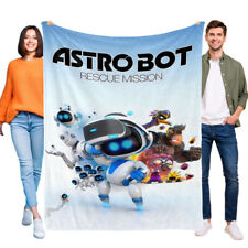 Usado, Cobertor de jogo Astro Bot para flanela leve super macia todas as estações comprar usado  Enviando para Brazil