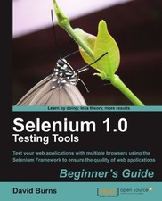 SELENIUM 1.0 TESTING TOOLS: BEGINNER'S GUIDE By David Burns Excellent Condition comprar usado  Enviando para Brazil