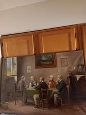 Oil painting canvas for sale  Milwaukee
