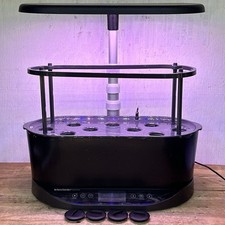 AeroGarden Bounty Basic - Jardim interno com luz de cultivo LED, preto, 100911-BLK 1, usado comprar usado  Enviando para Brazil