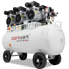 Starkwerk Sprężarka szepcząca Sprężarka powietrza SW 477/08 69 dB 8Bar 2,25kW, używany na sprzedaż  Wysyłka do Poland