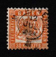 Baden 1862 wappen gebraucht kaufen  Trittau