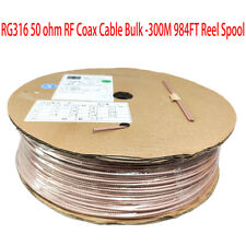 Lote de cabos coaxiais RG316 RF conector 50ohm M17/113 alta temperatura comprar usado  Enviando para Brazil