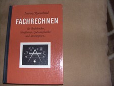 Fachrechnen buchdrucker schrif gebraucht kaufen  Allershausen