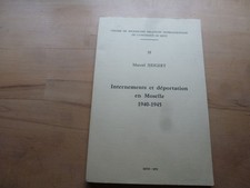 Livret internements déportati d'occasion Livret internements déportati d'occasion  Caen
