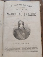 Procès maréchal bazaine d'occasion  Lunel