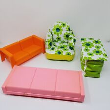 Vintage Casa de Bonecas Barbie Anos 60 Blow Up Retro Flower Power Lote De 4 Item comprar usado  Enviando para Brazil