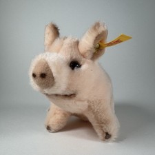 Mini leitão brinquedo de pelúcia rígido rosa 5,5" bicho de pelúcia comprar usado  Enviando para Brazil