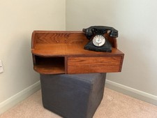 Vintage oak telephone for sale  WYMONDHAM