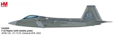 Hobby Master 1/72 HA2829 F-22 Raptor 411th FLTS Edwards AFB 2022 Novo em perfeito estado comprar usado  Enviando para Brazil