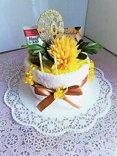 Handtuchgeschenk torte zum gebraucht kaufen  Herten