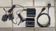 Transmissor extensor HDMI para RJ45 RJ45 para adaptador receptor HDMI com PS comprar usado  Enviando para Brazil