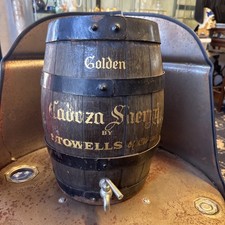 Vintage wooden barrel for sale  HAILSHAM