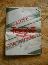Entretien terrot lutin d'occasion  Vaison-la-Romaine