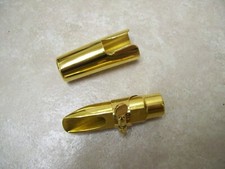  Saxofone soprano bocal de metal, com tampa e ligadura comprar usado  Enviando para Brazil