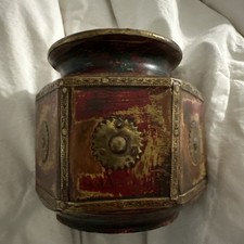 Vintage wood vase for sale  Odenton