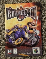 Road Rash somente manual Nintendo 64 N64, usado comprar usado  Enviando para Brazil