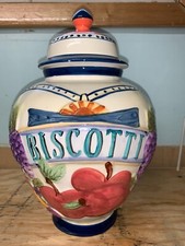 Nonni ceramic biscotti for sale  Superior