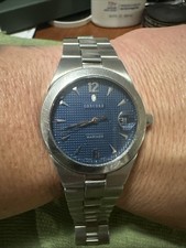 Relógio de pulso masculino Concord Mariner C2.1892 quartzo mostrador azul, usado comprar usado  Enviando para Brazil