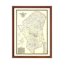 Old map jefferson for sale  USA