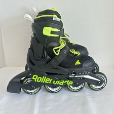 Patins em linha ajustáveis Rollerblade Microblade infantil tamanho 2–5 em excelente estado usado uma vez comprar usado  Enviando para Brazil