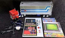 G1 1984 OPTIMUS PRIME • SELO T2 COMPLETO com INSERÇÕES • TRANSFORMADORES G1 VINTAGE comprar usado  Enviando para Brazil