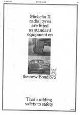 1960 advert bond for sale  SIDCUP