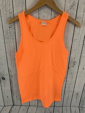 NOVA Regata American Apparel Laranja Neon 50/50 Mistura de Algodão SPRING BREAK comprar usado  Enviando para Brazil