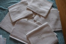 Ancienne nappe damassée d'occasion  Toulon-
