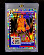 VICTOR WEMBANYAMA ROOKIE RAYWAVE REFRATOR RARO PRATA Prizm Holo 2023-24 SPURS comprar usado  Enviando para Brazil