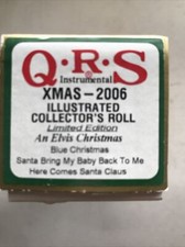 QRS PIANO ROLL - ROLO DE COLECIONADOR ILUSTRADO Um Natal Elvis comprar usado  Enviando para Brazil