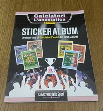 Panini calciatori gazzetta usato  Novara