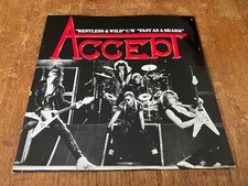 ACCEPT Restless And Wild/Fast As A Shark 12" UK Maxi-Single Vinyl 1983 RARE UDO comprar usado  Enviando para Brazil